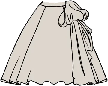 Bow Ballgown Skirt
