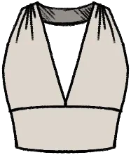 Halter Neck Bodice