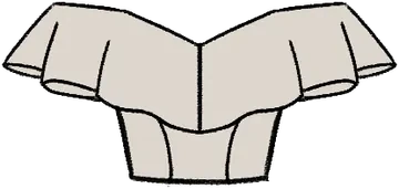 Off-Shoulder Begonia Bodice